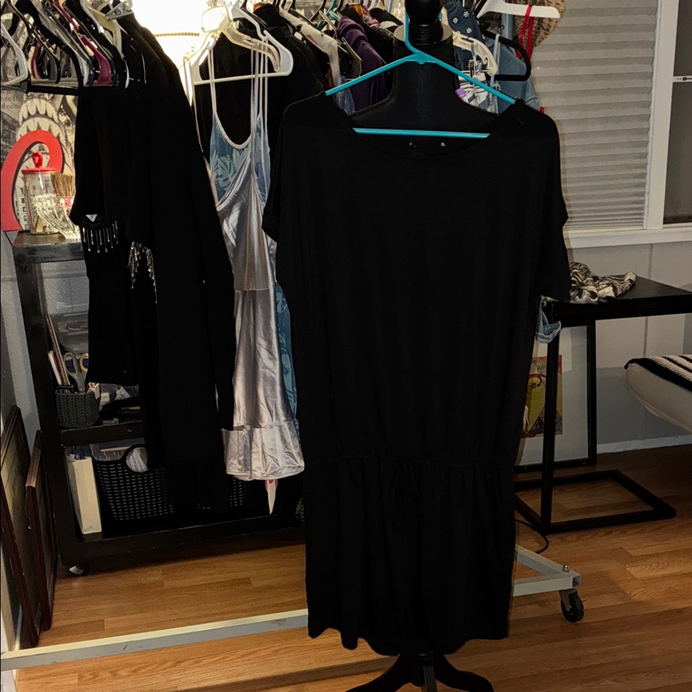Elegant Black Romper